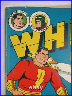 Whiz Comics #38 (X-Mas 1942 Fawcett) Shazam Captain Marvel Comic Book, Nice RARE