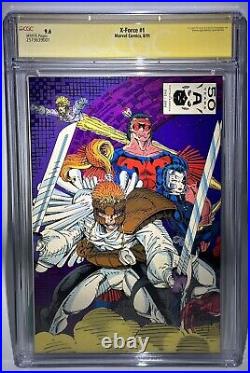 X-Force #1 CGC 9.6 (Aug 1991, Marvel) White Captain America UPC Logo